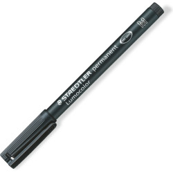 STAEDTLER Μαρκαδόρος Lumocolor M Permanent Μαύρο 218.317-9 STAEDTLER Μαρκαδόρος Lumocolor M Permanent Μαύρο 218.317-9