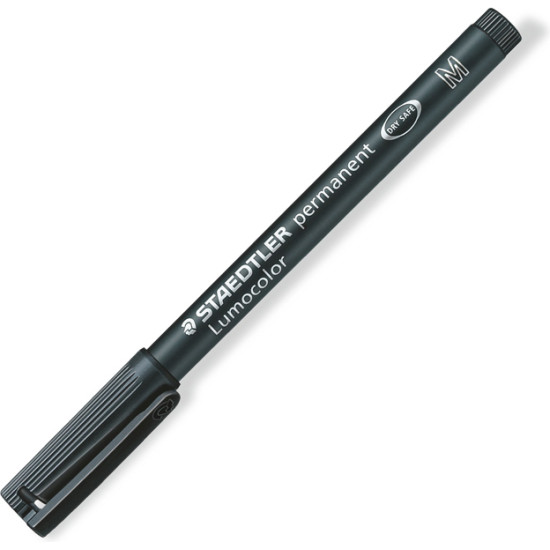 Staedtler Lumocolor Ανεξίτηλος Μαρκαδόρος 0.8mm Μαύρος Staedtler Lumocolor Ανεξίτηλος Μαρκαδόρος 0.8mm Μαύρος
