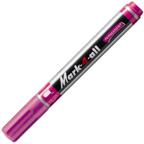 Stabilo 651 Mark 4 All Ανεξίτηλος Μαρκαδόρος 2.5mm Ροζ Stabilo 651 Mark 4 All Ανεξίτηλος Μαρκαδόρος 2.5mm Ροζ