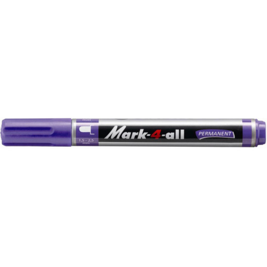 Stabilo 651 Mark 4 All Ανεξίτηλος Μαρκαδόρος 2.5mm Μωβ
