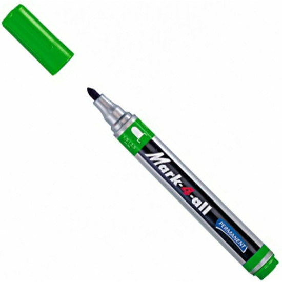 Stabilo 651 Mark 4 All Ανεξίτηλος Μαρκαδόρος 2.5mm Πράσινος