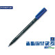 Μαρκαδόρος Ανεξίτηλος Staedtler Lumocolor Permanent Fine 0.6mm - Μπλε