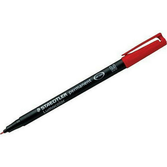 STAEDTLER Μαρκαδόρος Lumocolor M Permanent Κόκκινο 218.317-2 STAEDTLER Μαρκαδόρος Lumocolor M Permanent Κόκκινο 218.317-2