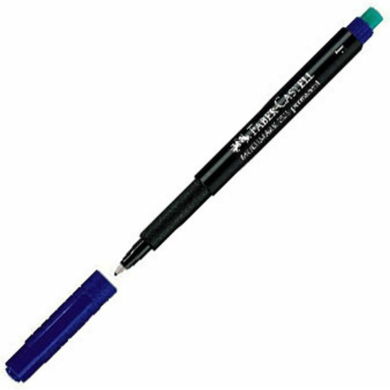 Faber-Castell Multimark 1513 Μαρκαδόρος για CD/DVD 0.6mm Μπλε