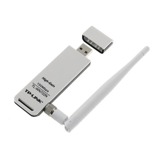 TP-LINK TL-WN722N v3 Ασύρματος USB Αντάπτορας Δικτύου με Αποσπώμενη Κεραία 150Mbps