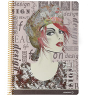 Logigraf Σπιράλ Τετράδιο Ριγέ Α4 90 Φύλλων 3 Θεμάτων Style (Διάφορα Σχέδια)