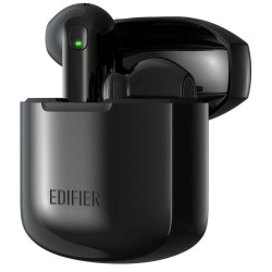 Edifier W200T Mini Earbud Bluetooth Handsfree Ακουστικά με Αντοχή στον Ιδρώτα και Θήκη Φόρτισης Μαύρα