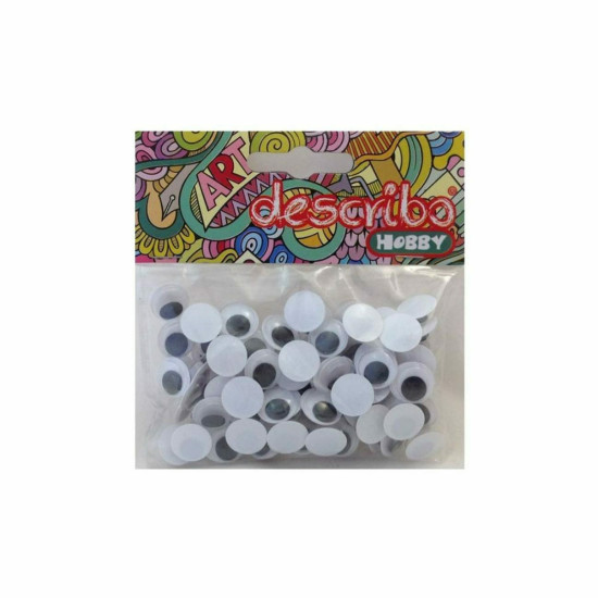 Describo Ματάκια Χειροτεχνίας 12mm 100τμχ