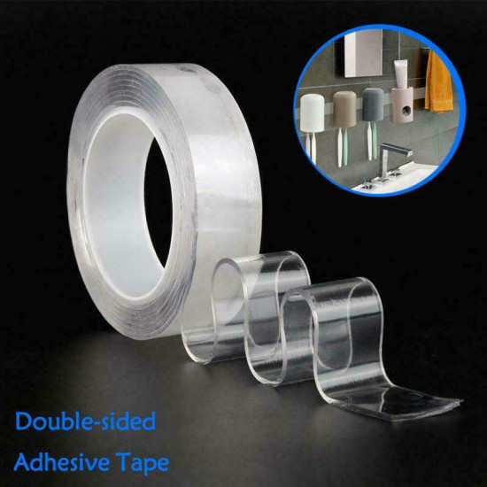 Nano Tape Αυτοκόλλητη Ταινία Διπλής Όψης Διάφανη