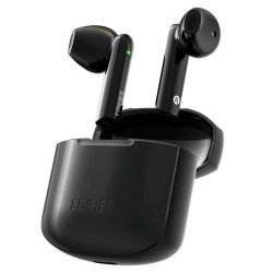 Edifier W200T Mini Earbud Bluetooth Handsfree Ακουστικά με Αντοχή στον Ιδρώτα και Θήκη Φόρτισης Μαύρα