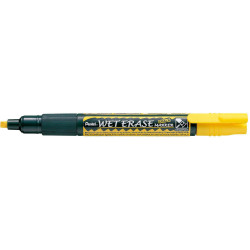 Pentel Wet Erase Chalk Marker Μαρκαδόρος Κίτρινος Μαυροπίνακα Υγρής Κιμωλίας για Γυαλί 2-4mm