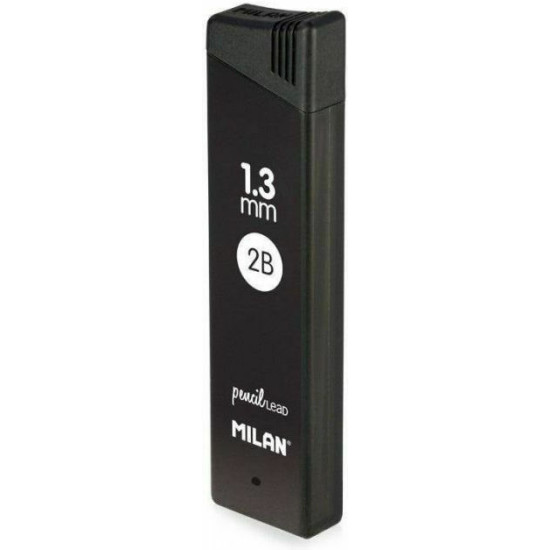 Milan 12 Μύτες Μολυβιού 60mm Πάχους 1.3mm Τύπου 2B