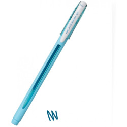 Uni-Ball Jetstream SX-101FL Ballpoint 0.7mm Sky Blue με Μπλε Μελάνι
