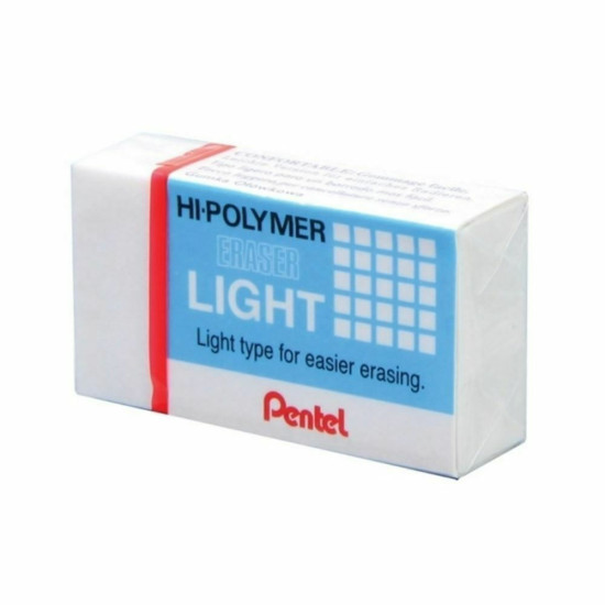 Pentel Γόμα για Μολύβι Hi-Polymer Λευκή