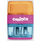 Carioca Διπλή Ξύστρα με Γόμα (Διάφορα Χρώματα)