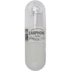 WK Wi80 In-ear Handsfree με Βύσμα 3.5mm Λευκό