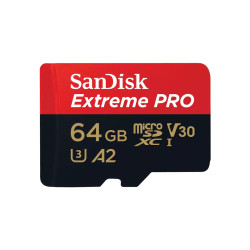 SanDisk Extreme PRO microSDXC UHS-I 64GB CARD (SDSQXCU-064G-GN6MA) (SANSDSQXCU-064G-GN6MA) SanDisk Extreme PRO microSDXC UHS-I 64GB CARD (SDSQXCU-064G-GN6MA) (SANSDSQXCU-064G-GN6MA)