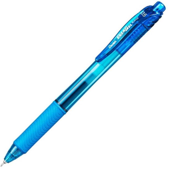 Pentel Στυλό Ballpoint 0.5mm με Γαλάζιο Μελάνι
