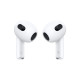 Apple AirPods (3rd generation) with Lightning Charging Case Earbud Bluetooth Handsfree Ακουστικά με Αντοχή στον Ιδρώτα και Θήκη Φόρτισης Λευκά