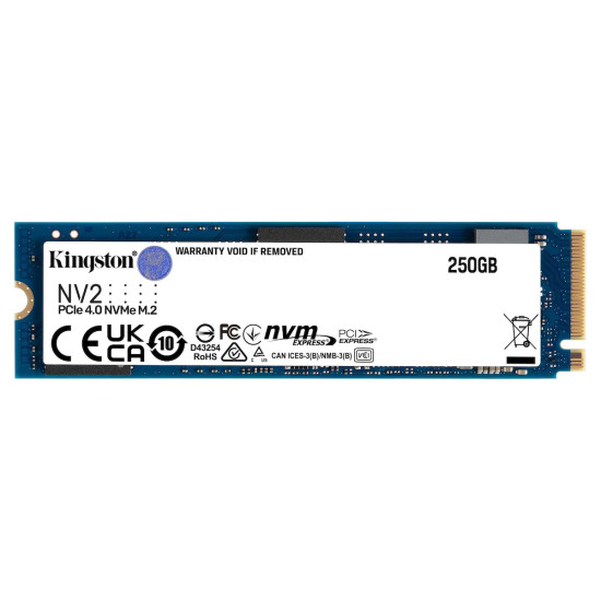 Kingston NV2 SSD 250GB M.2 NVMe PCI Express 4.0