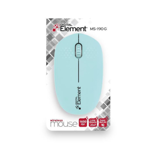 Element MS-190 Ασύρματο Bluetooth Ποντίκι Μπλε