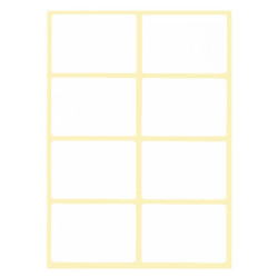 +Efo 320 Αυτοκόλλητες Ετικέτες No20 Ορθογώνιες σε Λευκό Χρώμα 50x36mm