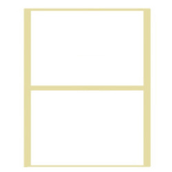 +Efo 80 Αυτοκόλλητες Ετικέτες No24 Ορθογώνιες σε Λευκό Χρώμα 98x72mm