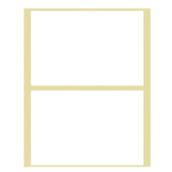 +Efo 80 Αυτοκόλλητες Ετικέτες No24 Ορθογώνιες σε Λευκό Χρώμα 98x72mm