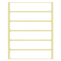 +Efo 240 Αυτοκόλλητες Ετικέτες No26 Ορθογώνιες σε Λευκό Χρώμα 100x23mm