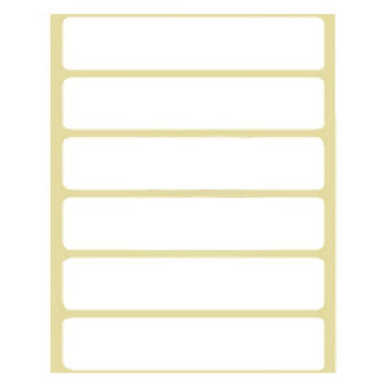 +Efo 240 Αυτοκόλλητες Ετικέτες No26 Ορθογώνιες σε Λευκό Χρώμα 100x23mm