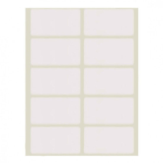 +Efo 400 Αυτοκόλλητες Ετικέτες No19 Ορθογώνιες σε Λευκό Χρώμα 48x29mm
