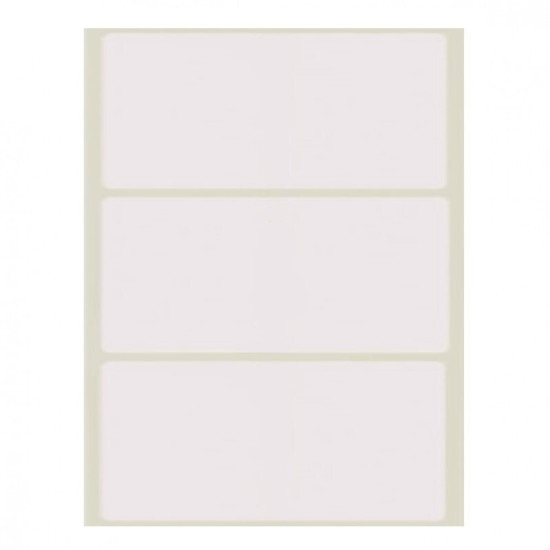 +Efo 120 Αυτοκόλλητες Ετικέτες No27 Ορθογώνιες σε Λευκό Χρώμα 100x50mm