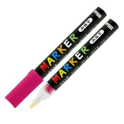 M&G Ακρυλικός Μαρκαδόρος 2mm Rose Red