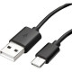 MediaRange Regular USB 3.0 Cable USB-C male - USB-A male Μαύρο 1.8m (MRCS182)