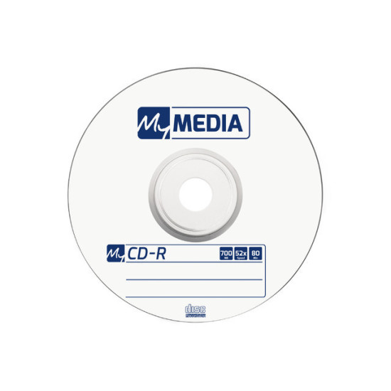 My Media Εγγράψιμα CD-R 52x 7GB Cake Box 50τμχ