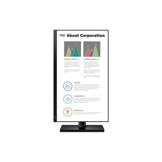 Samsung LF24T450FZU IPS Monitor 24" FHD 1920x1080 με Χρόνο Απόκρισης 5ms GTG Samsung LF24T450FZU IPS Monitor 24" FHD 1920x1080 με Χρόνο Απόκρισης 5ms GTG
