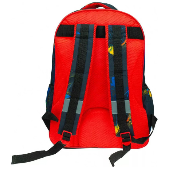 Gim Spiderman Blue Net Σχολική Τσάντα Πλάτης Νηπιαγωγείου σε Μπλε χρώμα Μ35 x Π20 x Υ46εκ