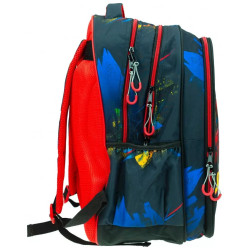 Gim Spiderman Blue Net Σχολική Τσάντα Πλάτης Νηπιαγωγείου σε Μπλε χρώμα 