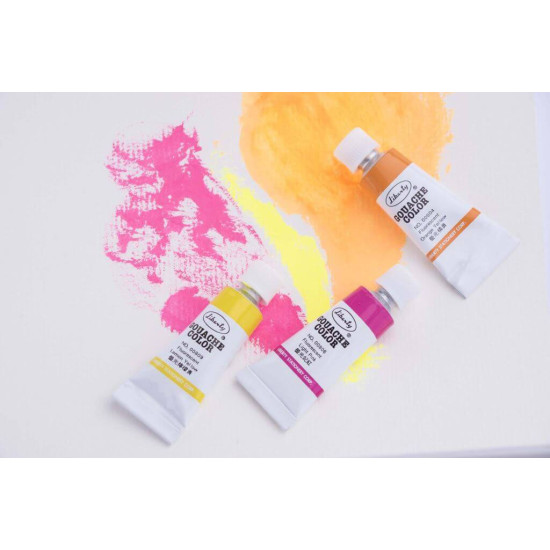 Liberty Gouache Τέμπερες Ζωγραφικής Πολύχρωμες σε Σωληνάριο 7ml 12τμχ