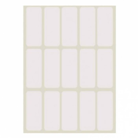 +Efo 600 Αυτοκόλλητες Ετικέτες No17 Ορθογώνιες σε Λευκό Χρώμα 18x48mm