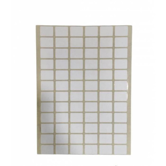 +Efo 2880 Αυτοκόλλητες Ετικέτες No2 Ορθογώνιες σε Λευκό Χρώμα 11x15mm