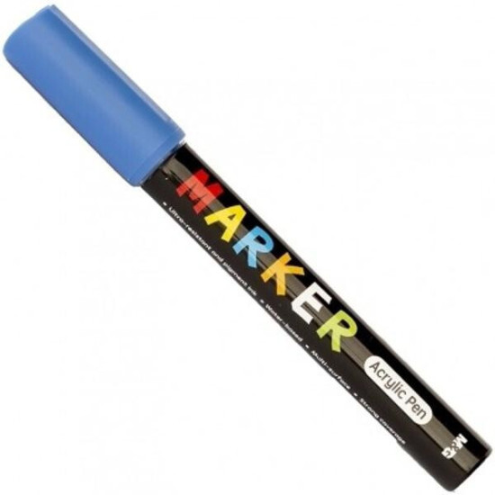 M&G Χρωμα Azure S603 Label Ακρυλικός Μαρκαδόρος 2mm Γαλάζιο