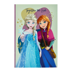 Gim Τετράδιο Ριγέ Β5 Frozen Πολύχρωμο