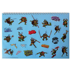 Gim Μπλοκ Ζωγραφικής Ninja Turtles C4 22.9x32.4cm 40Φύλλα