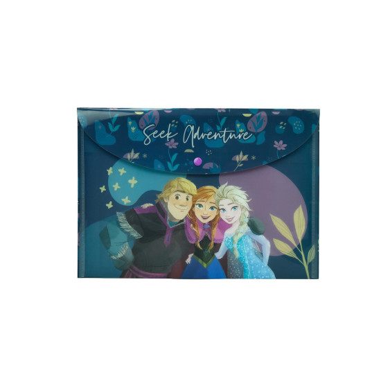 Gim Φάκελος με Κουμπί για Χαρτί A4 Πολύχρωμος