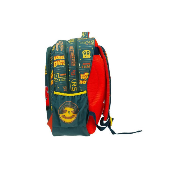 Gim Σχολική Τσάντα Πλάτης Δημοτικού Πολύχρωμη