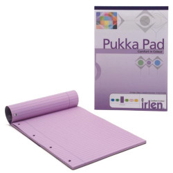 Pukka Pad Μπλοκ Σημειώσεων 50 Φύλλων με μώβ Σελίδες