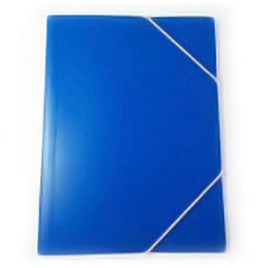 Metron Φάκελος με Λάστιχο και Αυτιά για Χαρτί A3 Μπλε