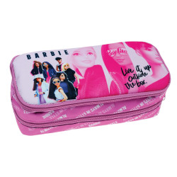 Gim Κασετίνα με 2 Θήκες σε Φούξια χρώμα 1τμχ