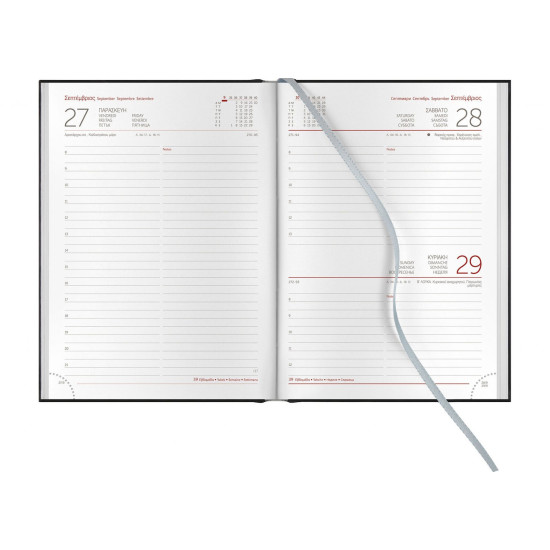 Σελίδα Ημερήσια Ατζέντα 2024 Πράσινο 14.5x20.5cm